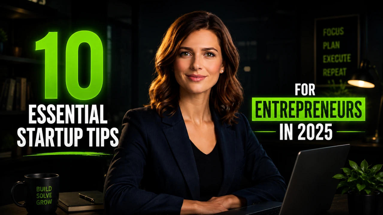 10 Essential Startup Tips for Entrepreneurs In 2025